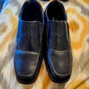 Black Leather Men's Shoes